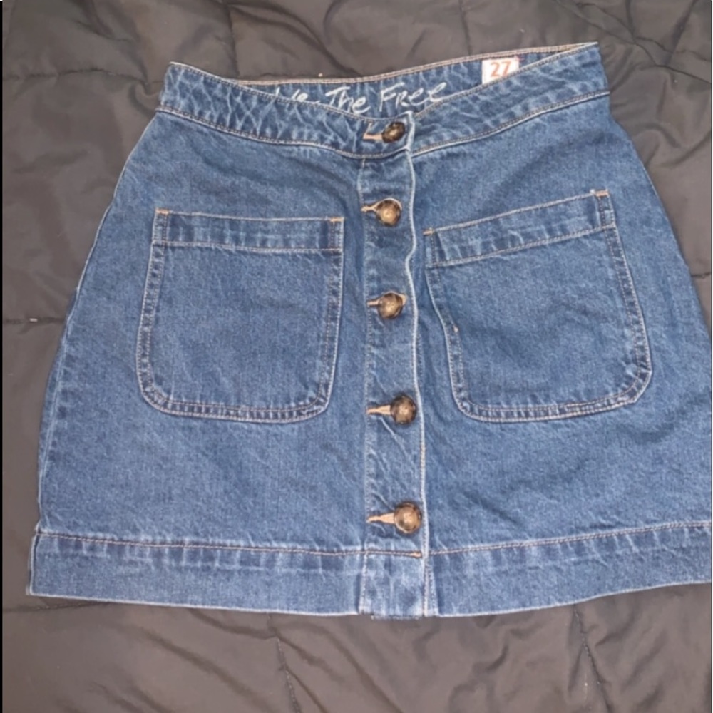 Free people skirt